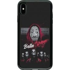 Coque iPhone Xs Max - Hybrid Armor noir Bella Ciao