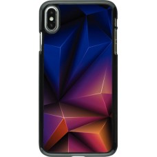 Coque iPhone Xs Max - Abstract Triangles 