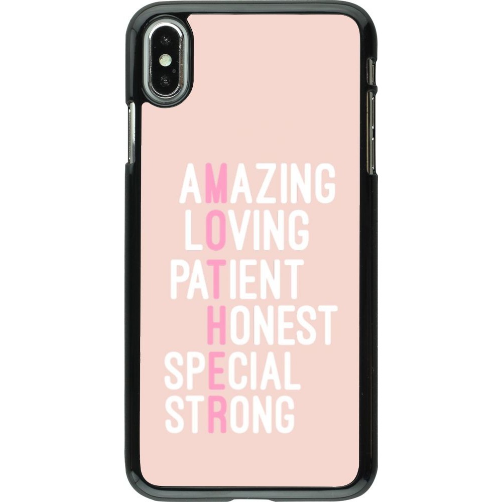 Hülle iPhone Xs Max - Amazing Mom 2022