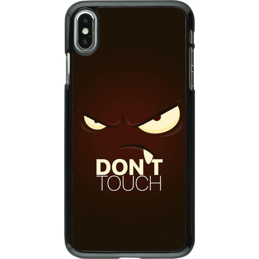 Coque iPhone Xs Max - Angry Dont Touch