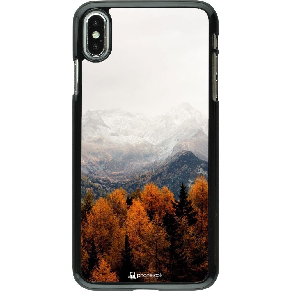 Coque iPhone Xs Max - Autumn 21 Forest Mountain