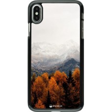 Coque iPhone Xs Max - Autumn 21 Forest Mountain