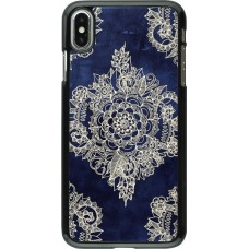 Hülle iPhone Xs Max - Cream Flower Moroccan