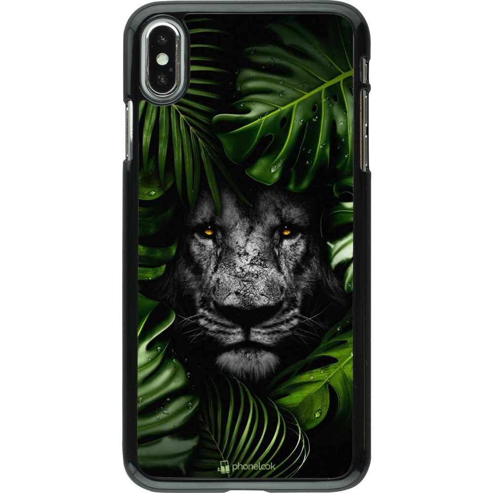 Coque iPhone Xs Max - Forest Lion