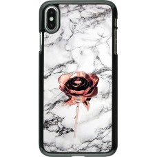Coque iPhone Xs Max - Marble Rose Gold