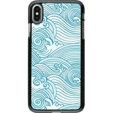 Coque iPhone Xs Max - Ocean Waves