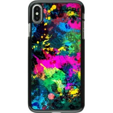 Coque iPhone Xs Max - splash paint