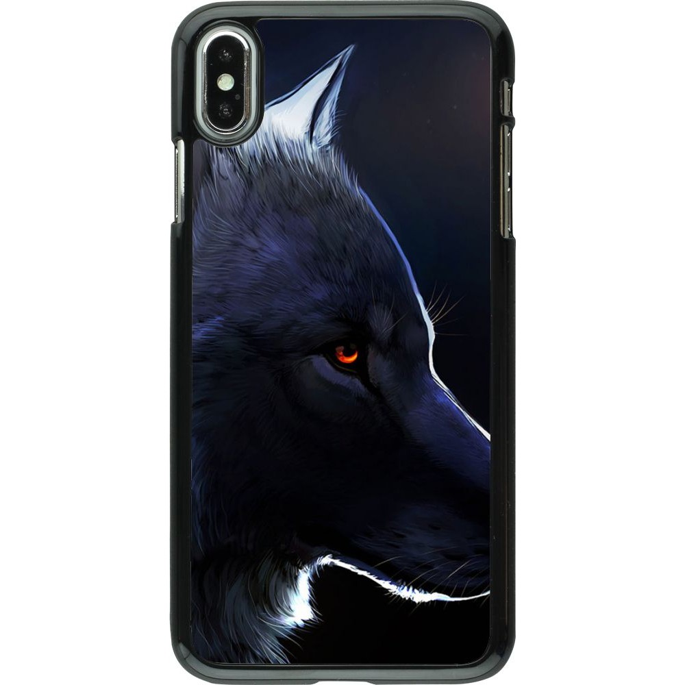 Coque iPhone Xs Max - Wolf Shape