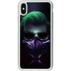 Hülle iPhone Xs Max - Silikon transparent Halloween 20 21