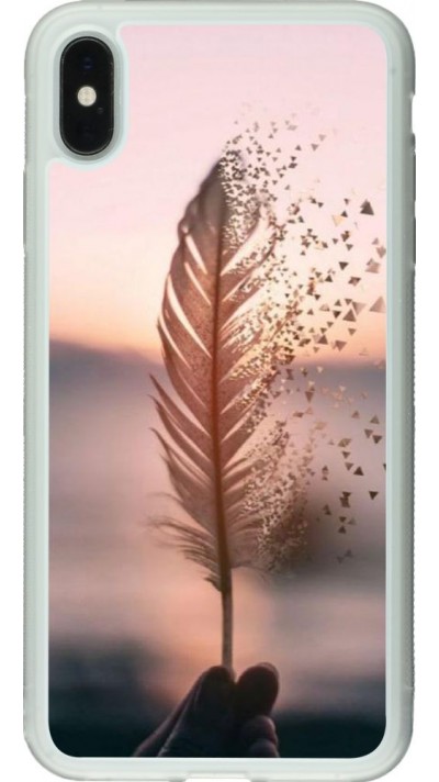 Coque iPhone Xs Max - Silicone rigide transparent Hello September 11 19