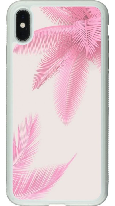 Coque iPhone Xs Max - Silicone rigide transparent Summer 20 15