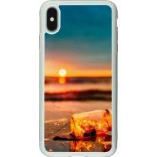 Coque iPhone Xs Max - Silicone rigide transparent Summer 2021 16