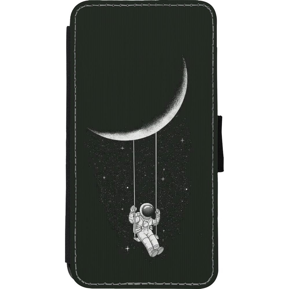 Hülle iPhone Xs Max - Wallet schwarz Astro balançoire
