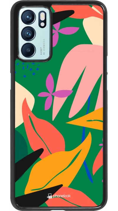 Coque Oppo Reno6 5G - Abstract Jungle