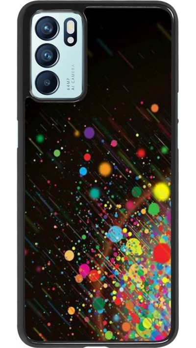 Coque Oppo Reno6 5G - Abstract Bubble Lines
