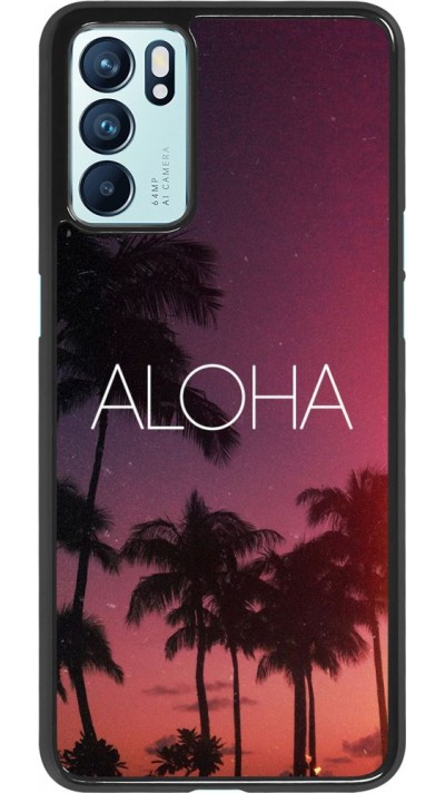 Hülle Oppo Reno6 5G - Aloha Sunset Palms