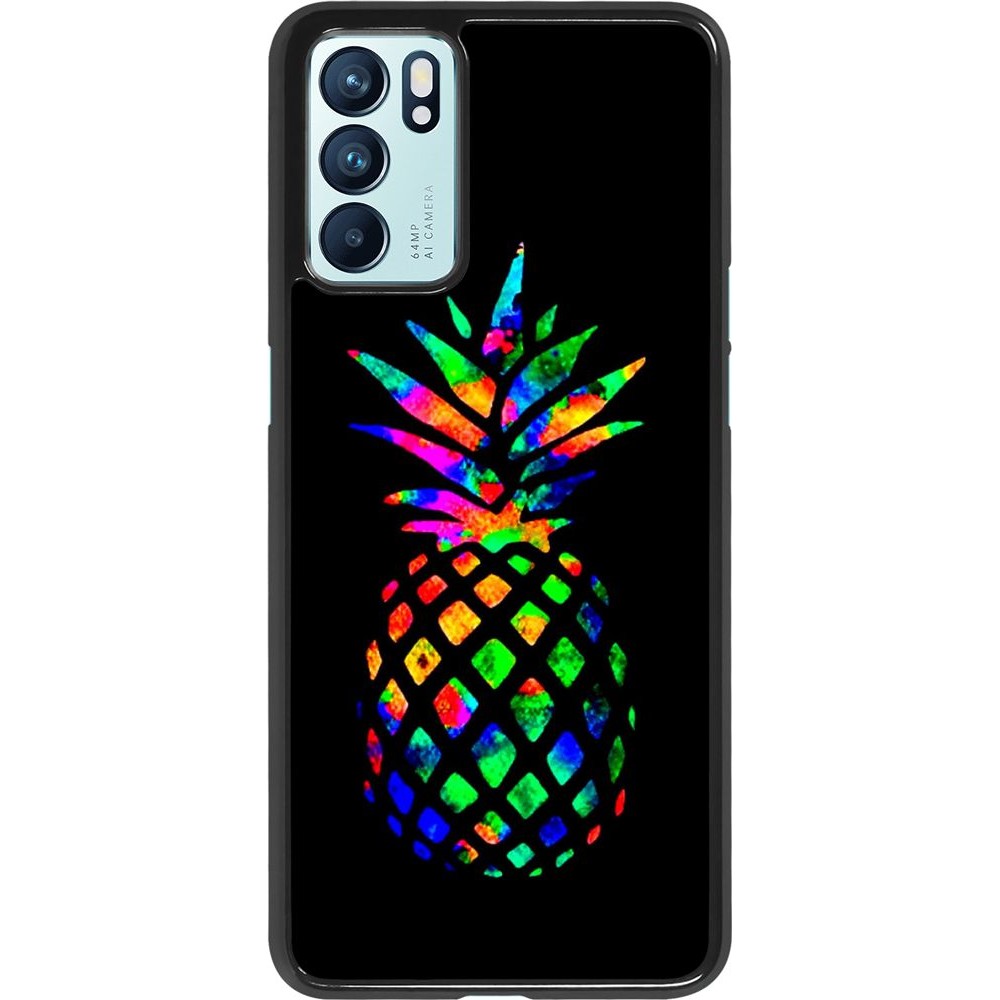 Hülle Oppo Reno6 5G - Ananas Multi-colors