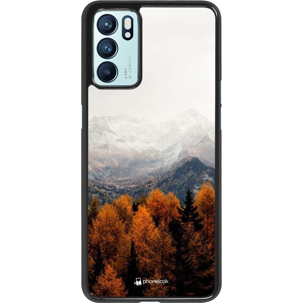 Hülle Oppo Reno6 5G - Autumn 21 Forest Mountain