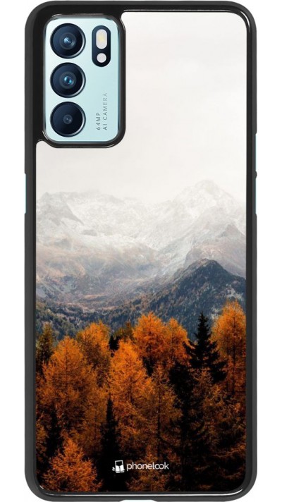 Hülle Oppo Reno6 5G - Autumn 21 Forest Mountain