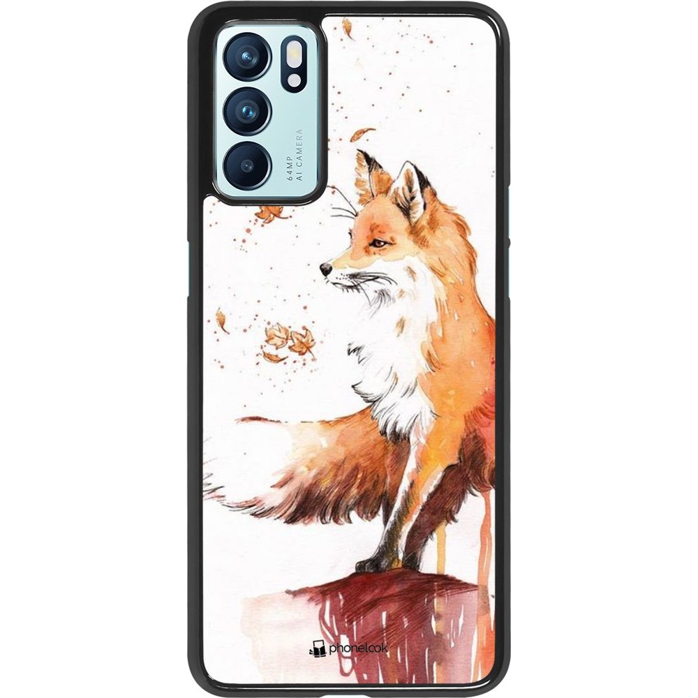 Coque Oppo Reno6 5G - Autumn 21 Fox