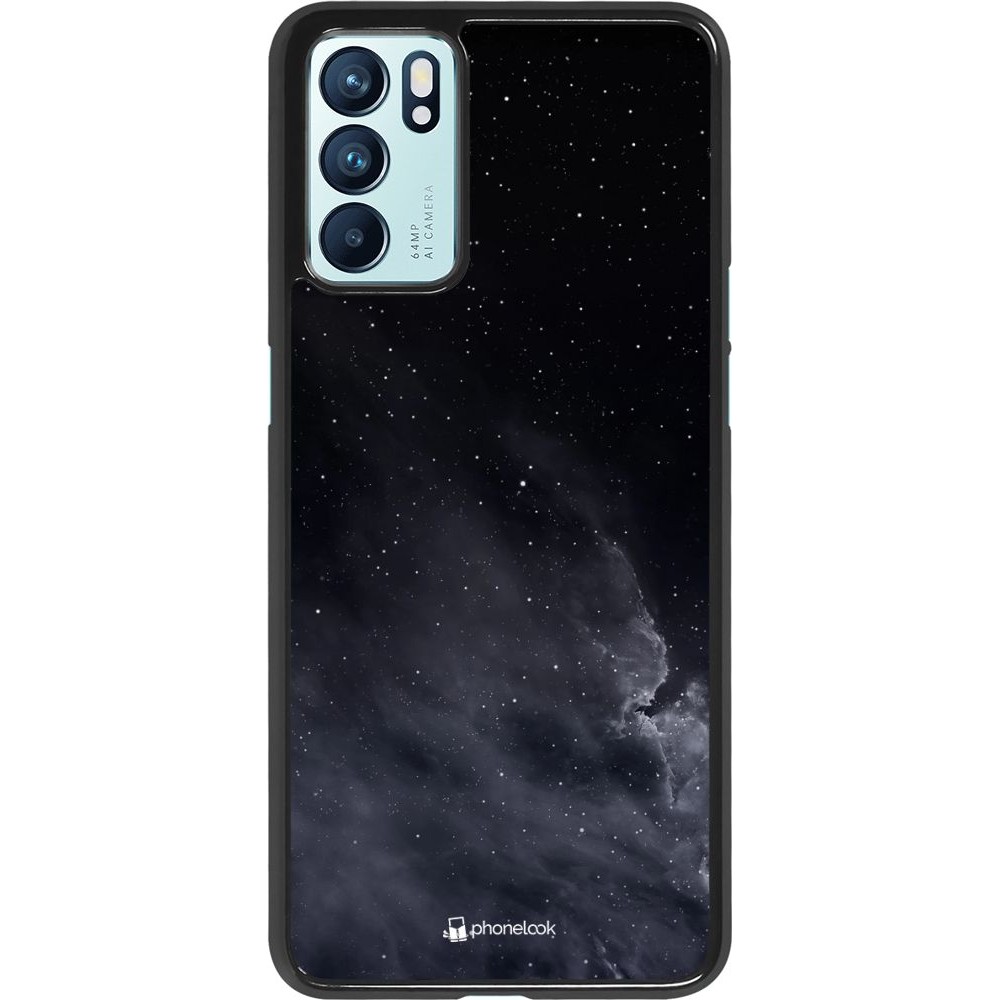 Coque Oppo Reno6 5G - Black Sky Clouds