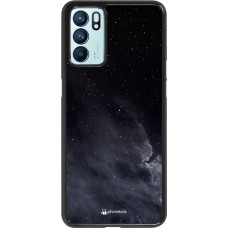 Hülle Oppo Reno6 5G - Black Sky Clouds