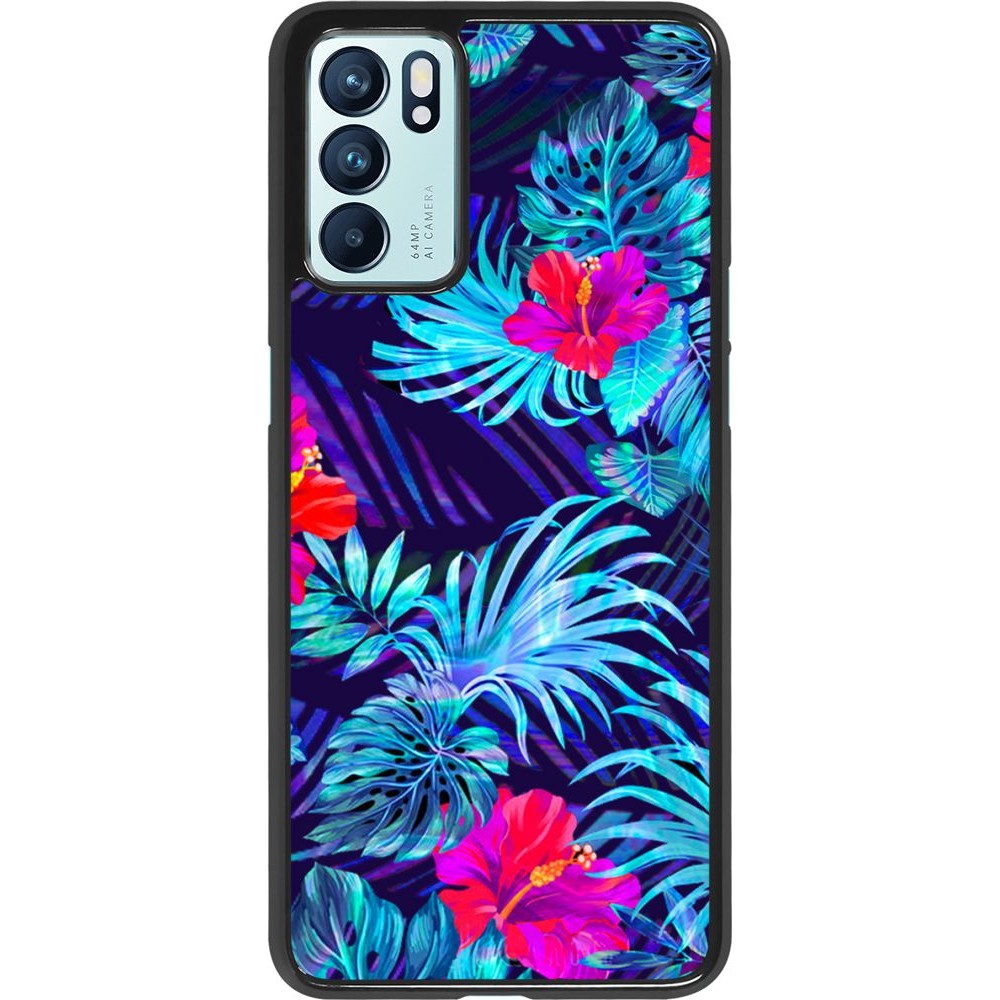 Coque Oppo Reno6 5G - Blue Forest