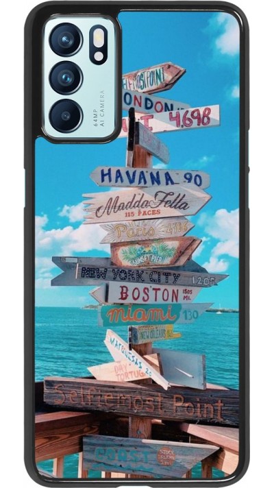 Coque Oppo Reno6 5G - Cool Cities Directions
