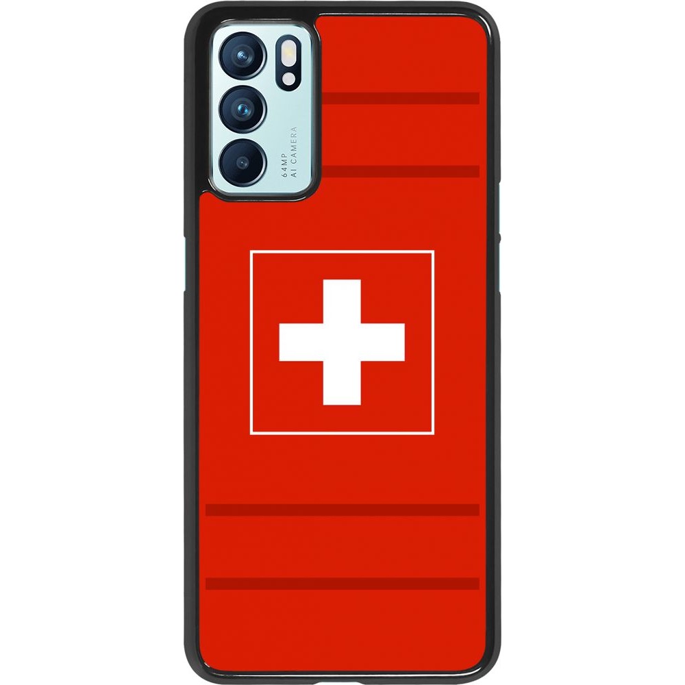 Hülle Oppo Reno6 5G - Euro 2020 Switzerland