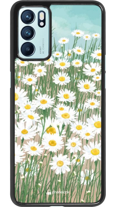 Coque Oppo Reno6 5G - Flower Field Art