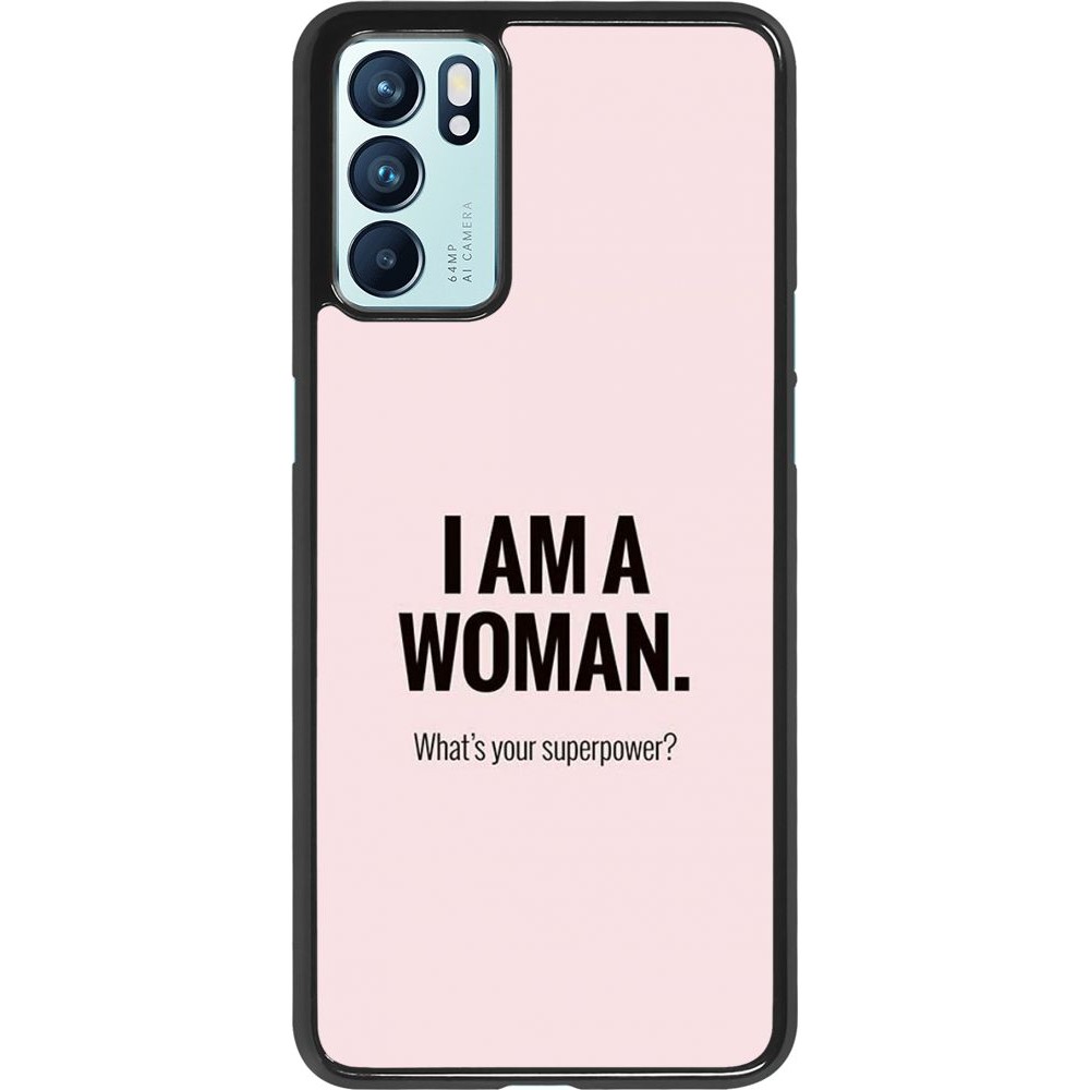 Hülle Oppo Reno6 5G - I am a woman