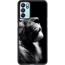 Coque Oppo Reno6 5G - Lion looking up