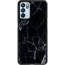 Coque Oppo Reno6 5G - Marble Black 01