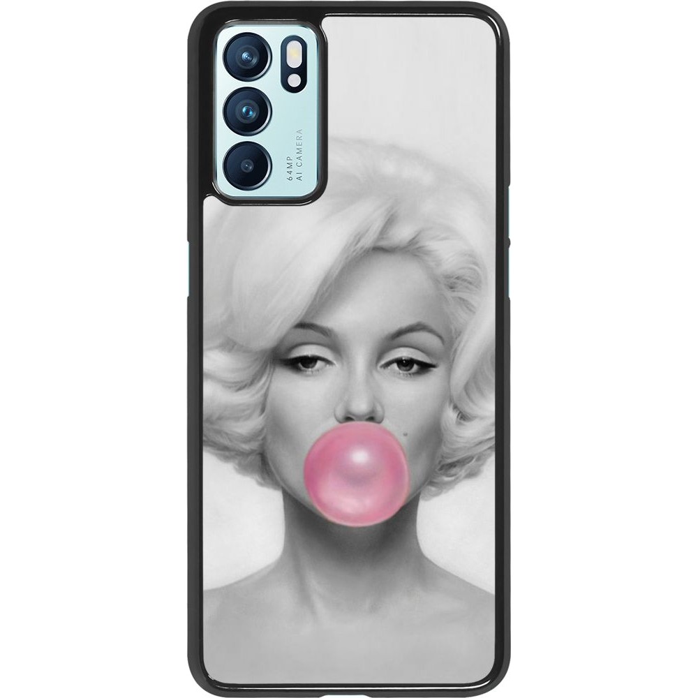 Coque Oppo Reno6 5G - Marilyn Bubble