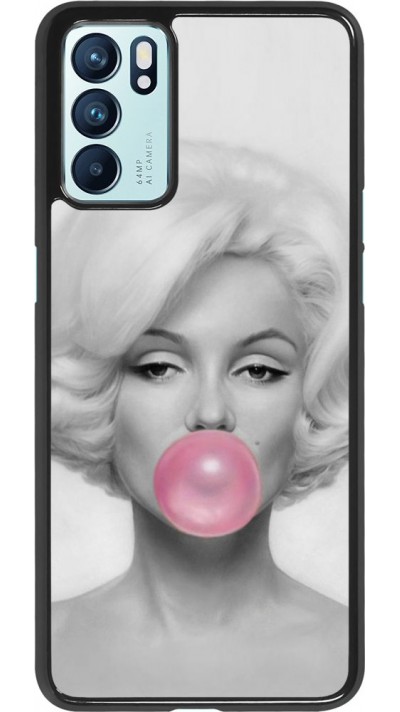 Coque Oppo Reno6 5G - Marilyn Bubble