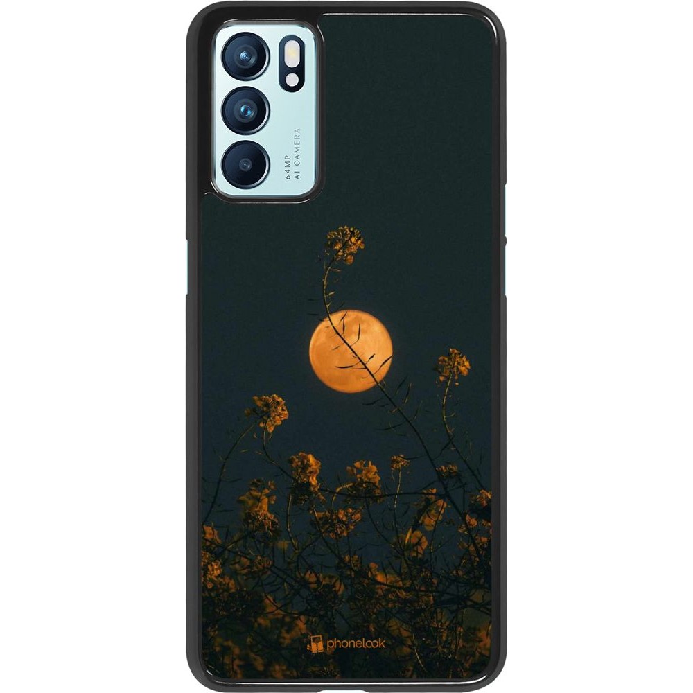 Coque Oppo Reno6 5G - Moon Flowers