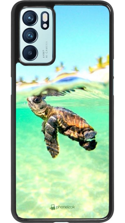 Coque Oppo Reno6 5G - Turtle Underwater