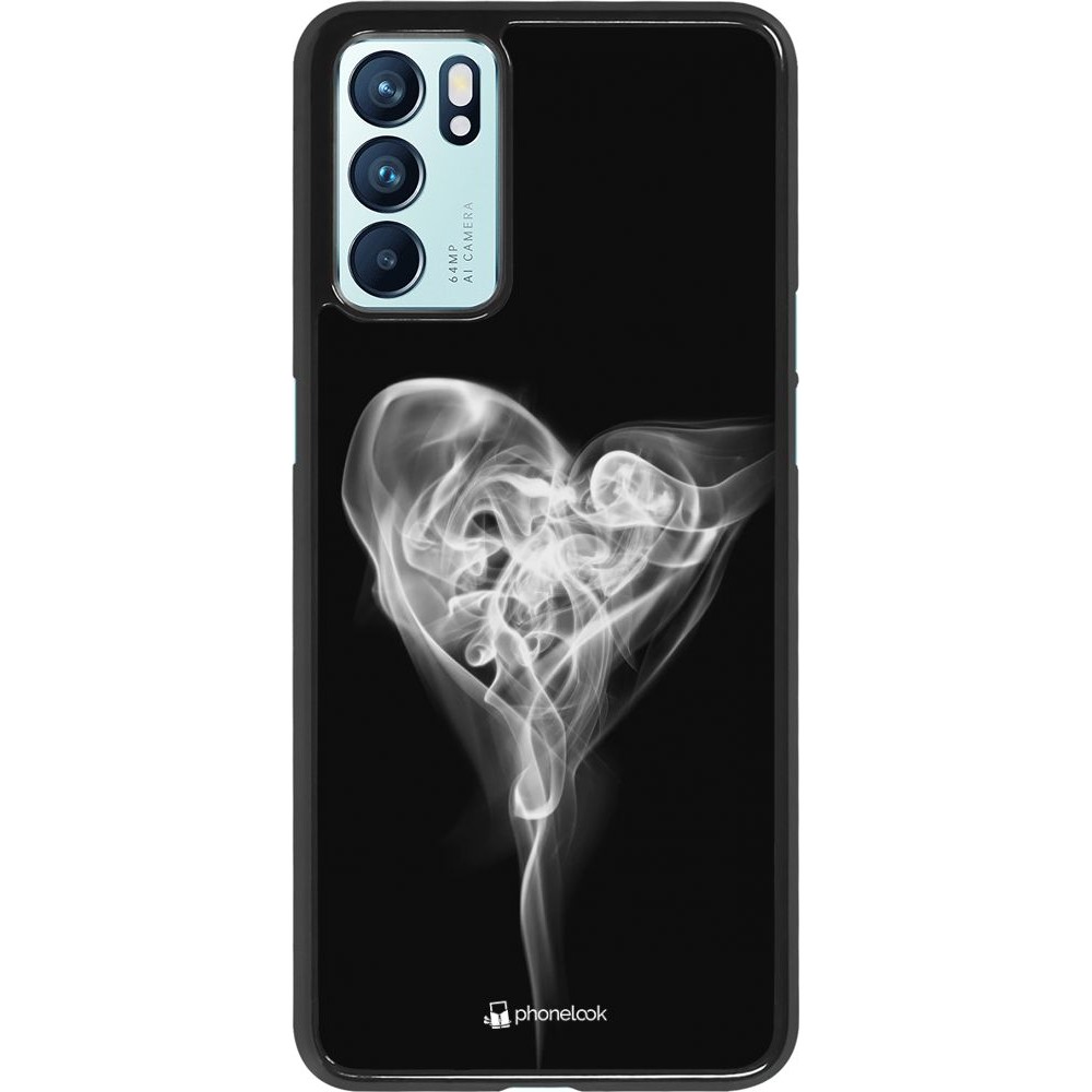 Hülle Oppo Reno6 5G - Valentine 2022 Black Smoke