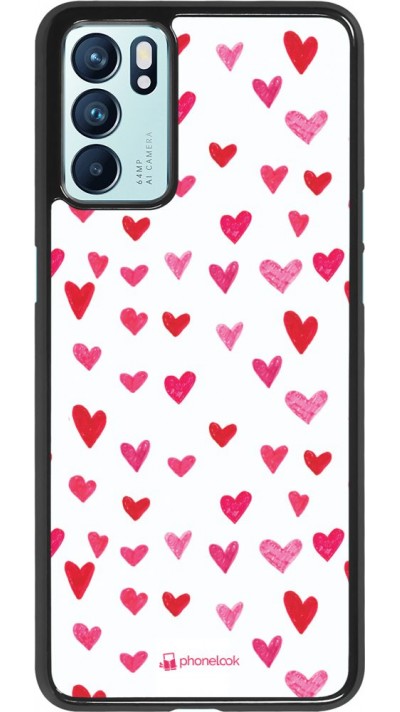 Hülle Oppo Reno6 5G - Valentine 2022 Many pink hearts