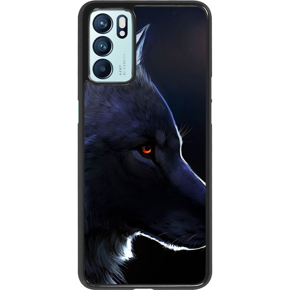 Hülle Oppo Reno6 5G - Wolf Shape