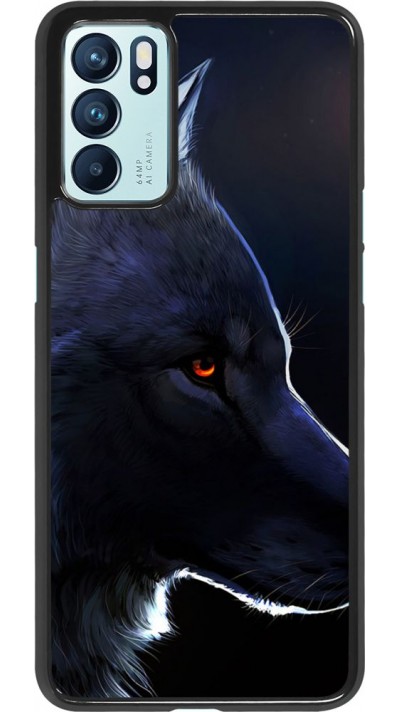 Hülle Oppo Reno6 5G - Wolf Shape