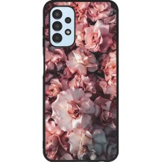 Coque Samsung Galaxy A13 - Silicone rigide noir Beautiful Roses