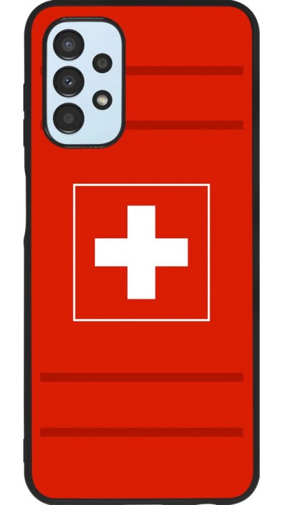 Hülle Samsung Galaxy A13 - Silikon schwarz Euro 2020 Switzerland