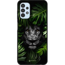 Coque Samsung Galaxy A13 - Silicone rigide noir Forest Lion