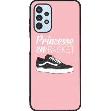 Hülle Samsung Galaxy A13 - Silikon schwarz princesse en basket