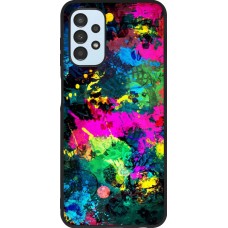 Coque Samsung Galaxy A13 - Silicone rigide noir Splash paint