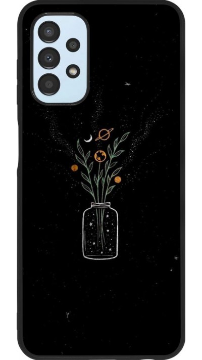 Hülle Samsung Galaxy A13 - Silikon schwarz Vase black