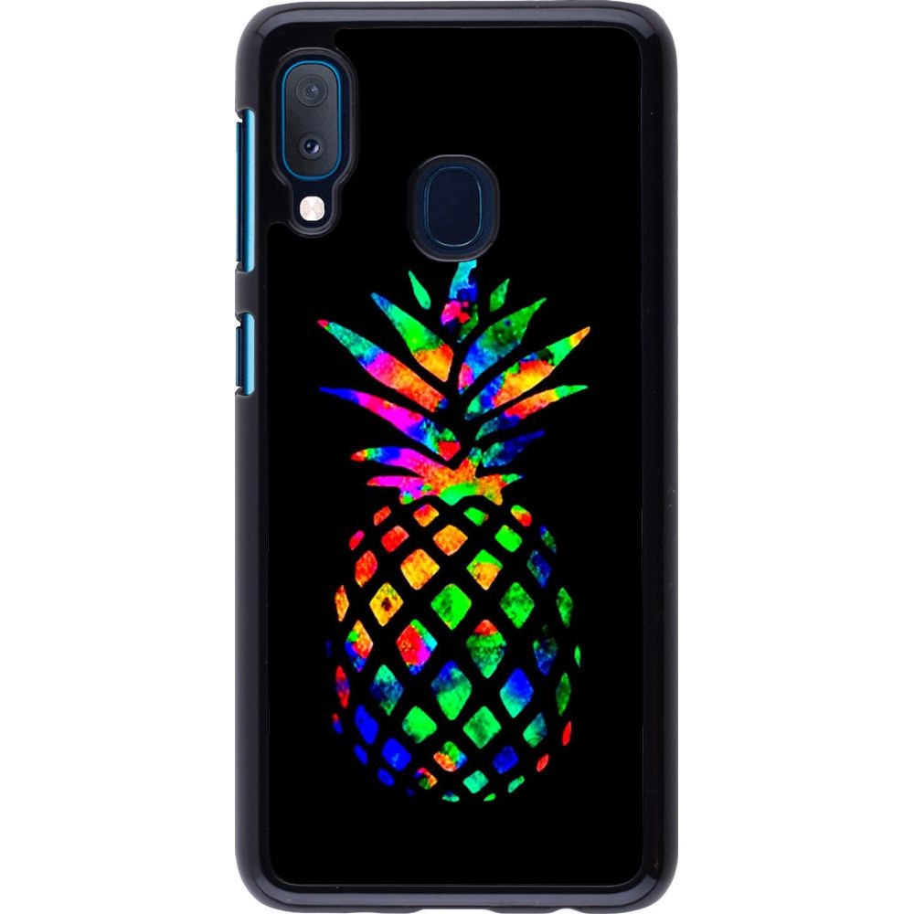Hülle Samsung Galaxy A20e - Ananas Multi-colors