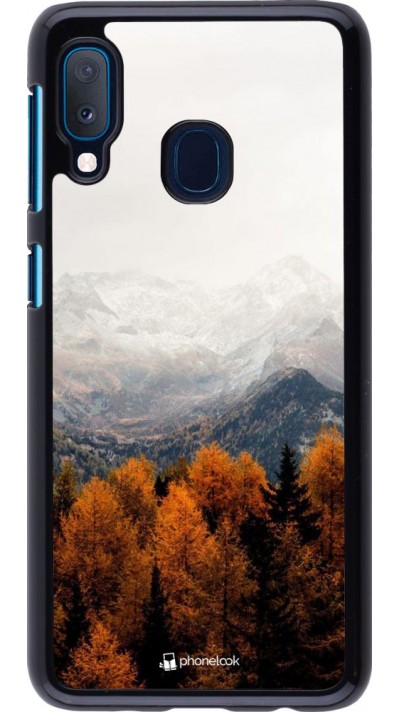 Hülle Samsung Galaxy A20e - Autumn 21 Forest Mountain