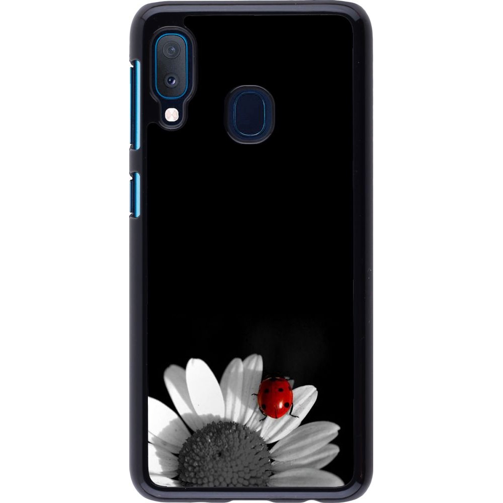 Hülle Samsung Galaxy A20e - Black and white Cox